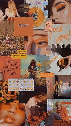 Retro Orange Aesthetic Wallpaper by Florence Orange Aesthetic Lockscreen O R A N G E Retro Orange Aesthetic Wallpaper