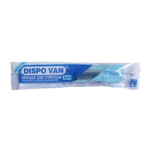 Dispo Van Syringe, 5 ml Price, Uses, Side Effects, Composition - Apollo ...