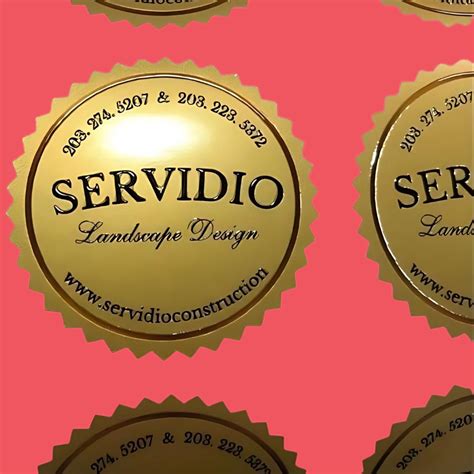 Silver & Gold Vinyl Stickers - Wee Print