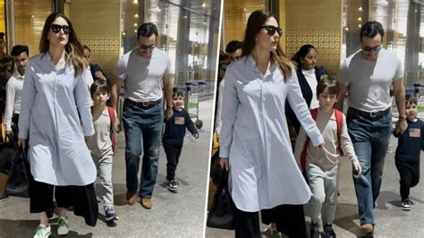 Kareena Kapoor-Saif Ali Khan Lift Paparazzi Rule, Get Snapped With ...