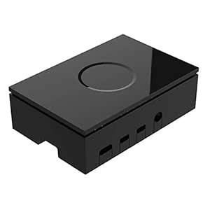 Amazon.in: Buy Robocraze Premium Black Case for Raspberry Pi 4 Online ...