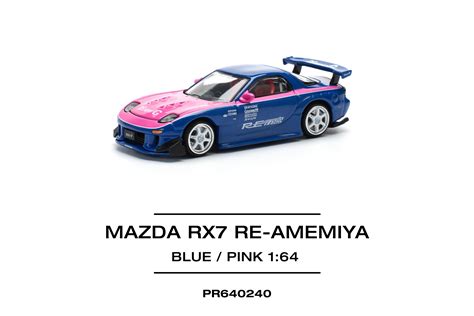 (Pre-Order) (PR640240) MAZDA RX7 RE-AMEMIYA - BLUE/PINK – 303 Exclusive ...