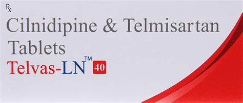Telvas Ln 40mg Strip Of 10 Tablets: Uses, Side Effects, Price & Dosage ...