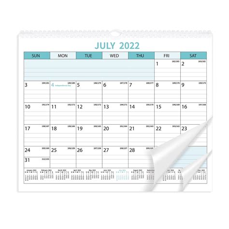 Buy NUOLUX Wall Calendar 2022-2023 Calendar Jan. 2022 - Dec. 2023 ...