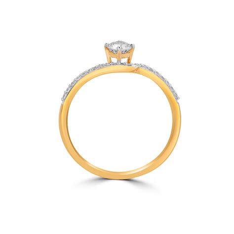 Radiant Fusion Solitaire Finger Ring