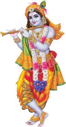 god & god's 51 cm Window Glass Static God Sticker Self Adhesive Sticker ...