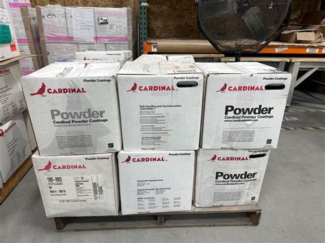 (31) 50 lbs Boxes of Cardinal Powder Coating in Assorted Colors, (2 ...