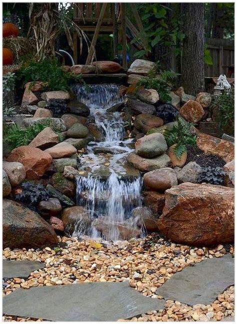 Bildergebnis für backyard water features diy