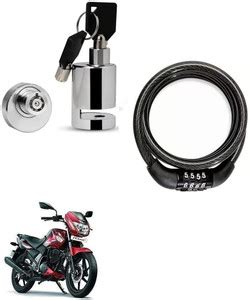 AS TRADERS Heavy Duty Disc Brake Lock with Heavy Number Lock for TVS ...