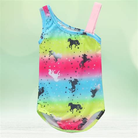 Girls One Piece Tie and Dye Swimsuit- 3-4Yr