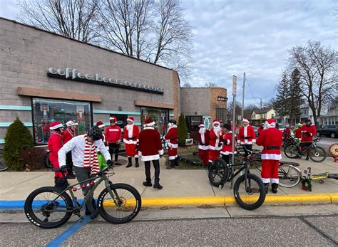 Baraboo Santa Cycle 2025, Coffee Bean Connection, Baraboo, 6 December ...