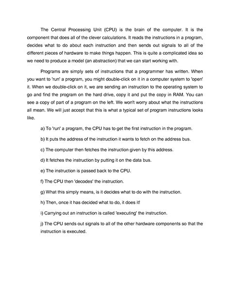 how does fetch decode execute cycle work a level 的图像结果