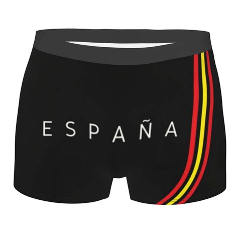 Male Sexy Coat Of Arms Of Spain Underwear Spanish Flag Boxer Briefs ...