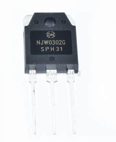 NJW0302G NJW0302 Bipolar (BJT) Transistor PNP 250V 15A IC (NJW 0302 ...
