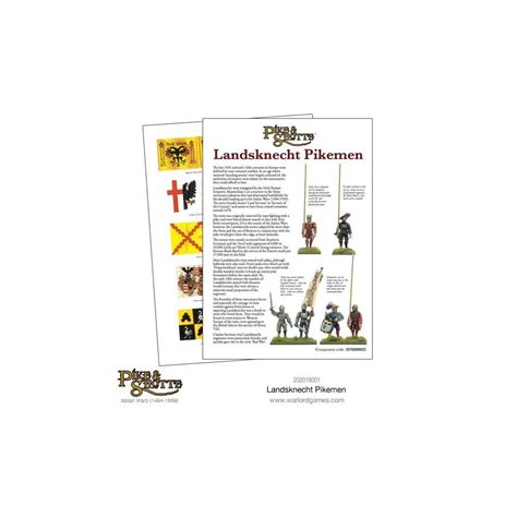 Buy Landsknechts Pikemen - Board Game - Warlord Games