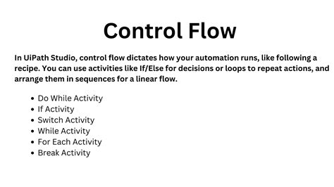 Image result for UiPath Control Flow