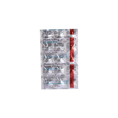 ACUTROL 400MG TABLET Price, Uses, Side Effects, Composition - Apollo ...