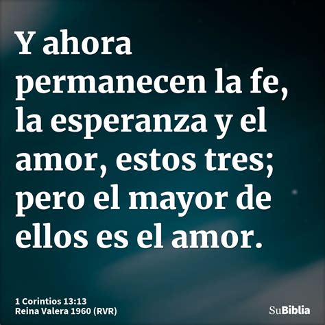 1 Corintios 13:13 - Biblia