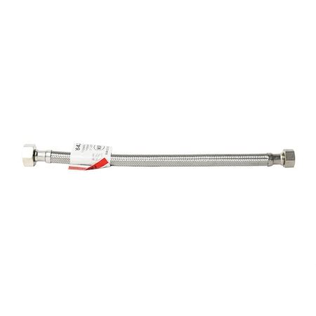 Thrifco Plumbing 1/2 Inch Comp x 1/2 Inch FIP x 16 Inch Long Stainless ...