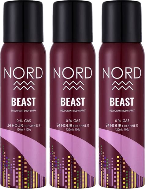 NORD Beast 120ml Each Perfume Body Spray - For Men - Price in India ...