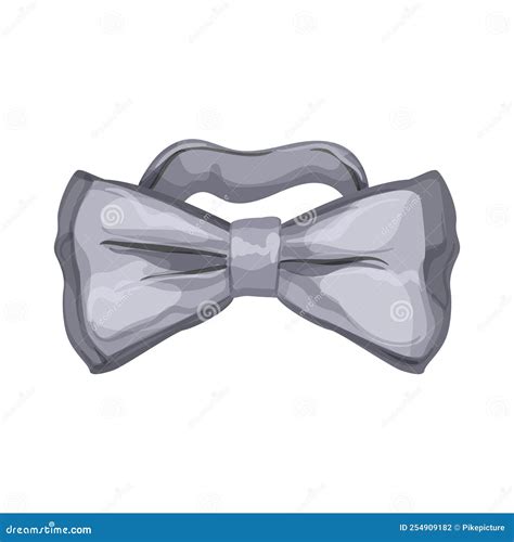 Butterfly Bow Tie Cartoon Vector Illustration Stock Illustration ...