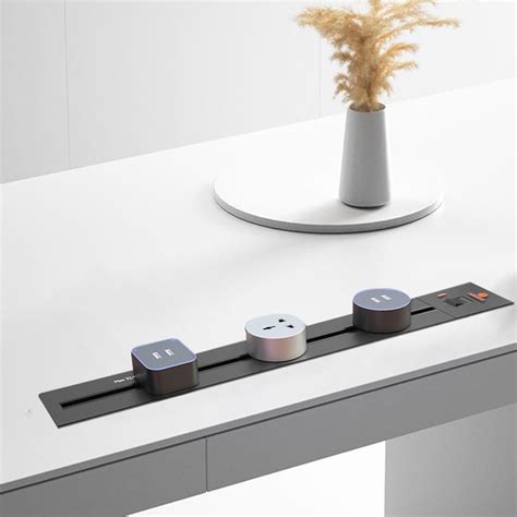 Adivaa Adjustable Plug-in Power Track | Electrical Movable Sliding Rail ...