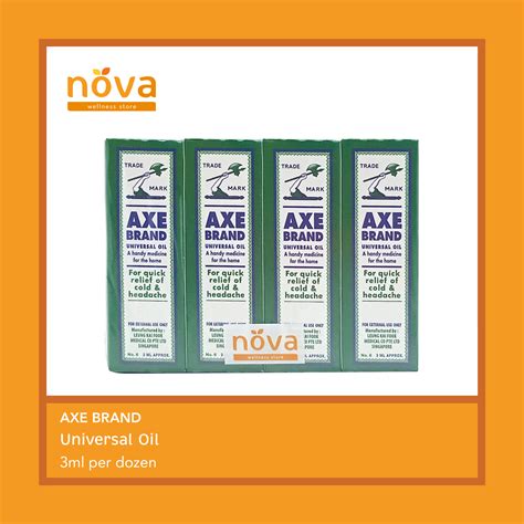 Axe Brand Universal Oil 3ml (dozen) | Lazada PH