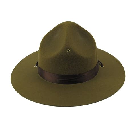 Treasure Gurus Green Park Forest Ranger Hat Adult Trooper Costume ...