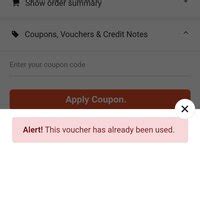 [Resolved] Street Style Store — Credit Voucher malfunctioning