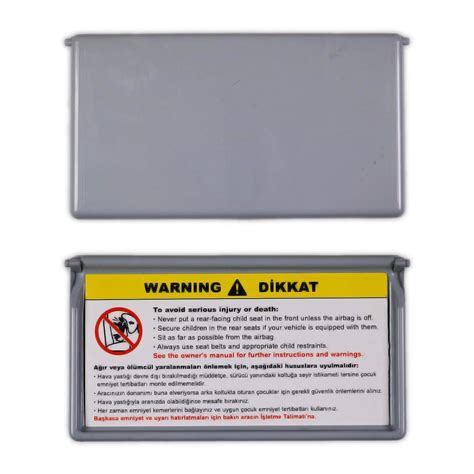 VIP KROM Sun Visor Sun Shade Mirror Cover Cap Gray Left Or Right for ...