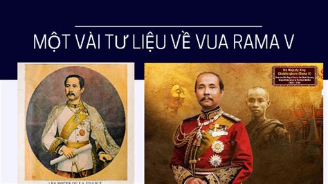 Sưu Tầm Tư Liệu Về Vua Rama V - 20251106 - Studocu