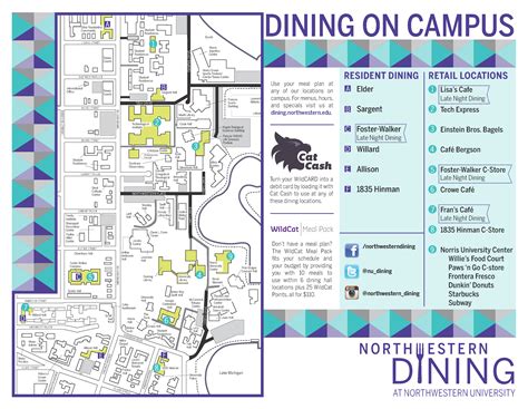 Northwestern University Campus Map