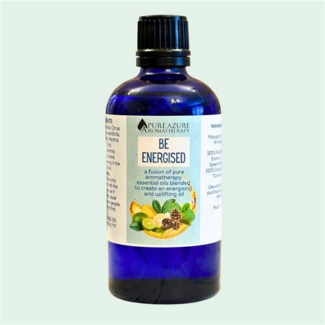 Be Energised Massage Oil by Pure Azure Aromatherapy