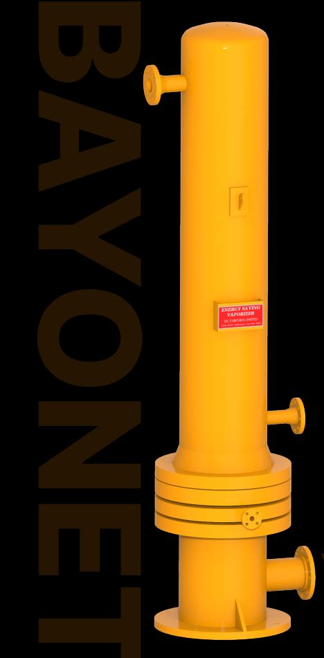 Vertical steam heated bayonet vaporizer | IEC FABCHEM LIMITED