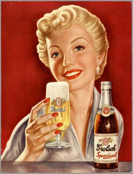 Grolsch Beer Vintage Advertising Poster - Home Bar Wall Decor Poster ...