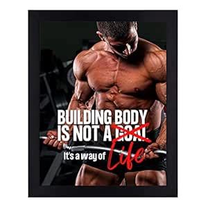 Interio Crafts Gym Motivational Wall Frames, Workout Inspirational ...