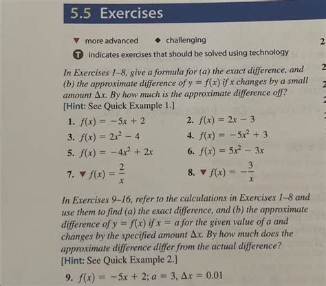 Image result for Calculus Exercises 5.1