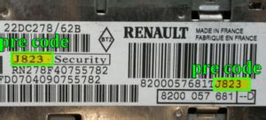 Image result for Poste Renault Code