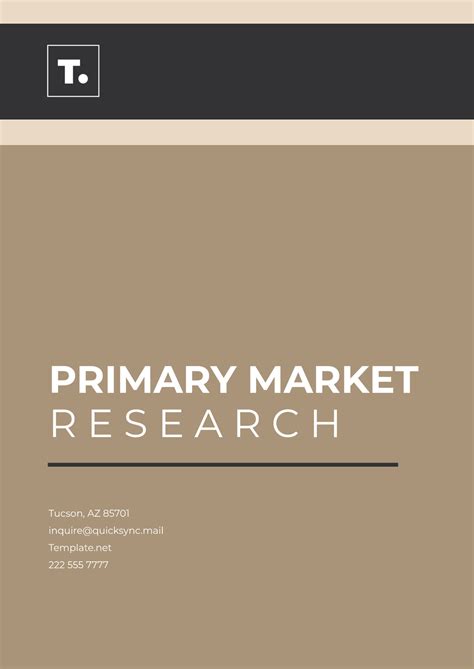 Free Market Research Templates to Edit Online and Print