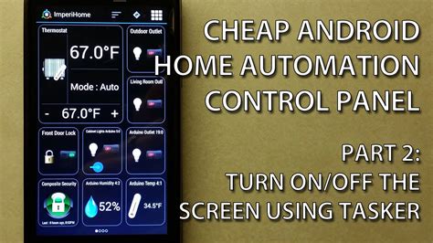 Home Automation Control Panel 的图像结果