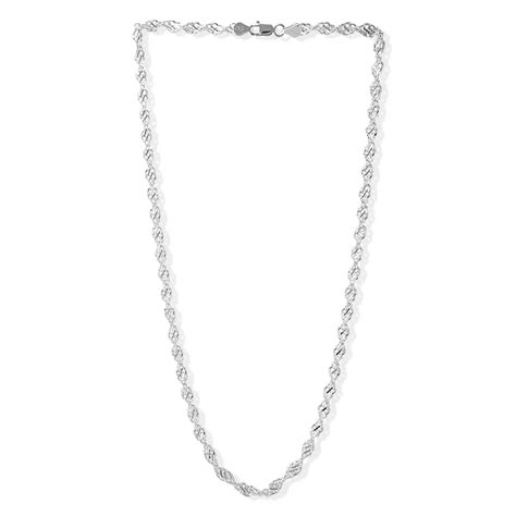 Taraash Sterling Silver Designer Fancy Chain For Women
