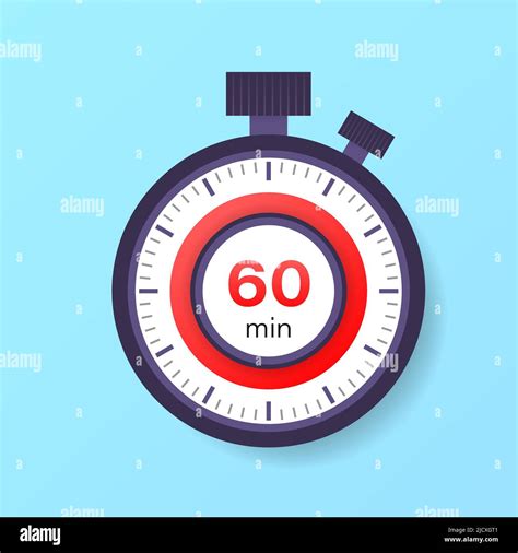 60 minutes clock logo hi-res stock photography and images - Alamy