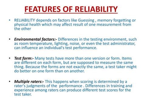 Image result for Reliability of a Good Test