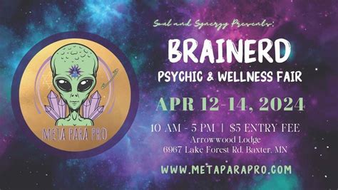 Brainerd Psychic - Paranormal - Wellness Fair, Arrowwood Lodge at ...