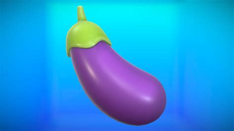 Eggplant Emoji 🍆 - Download Free 3D model by animatezach [531e2c5] - Sketchfab