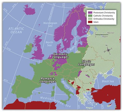 Regions of Europe and Historical Patterns