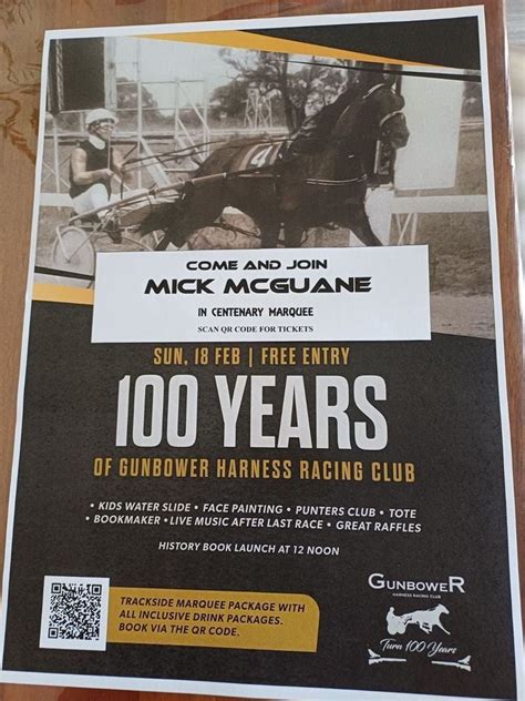 SaveOurBacon.com.au GHRC 100 year Anniversary, Gunbower Harness Racing ...
