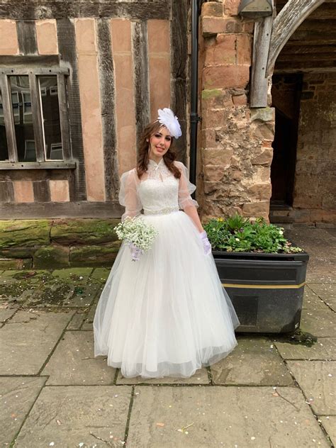 Plus Size Vintage Wedding Dress - plus size retro wedding dress