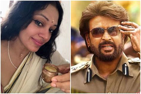 Why did Rajinikanth hesitate to hold Shobana's feet for a scene in ...