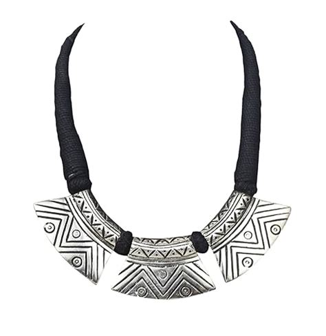 Buy Sitashi Hand Made Metal Necklace Set for Girls and Women at Amazon.in
